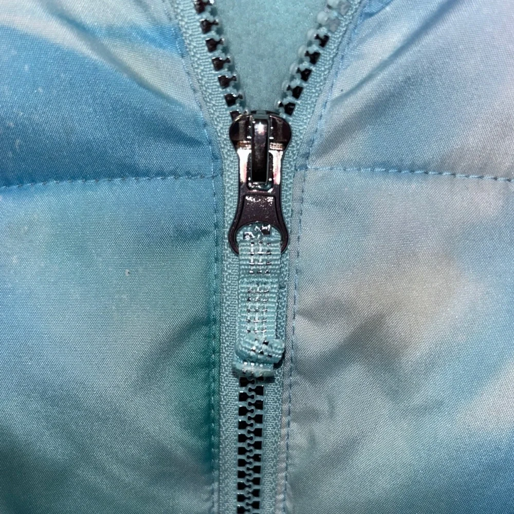 ZeroXposur Blue Swirl Puffer Jacket Size:14/16